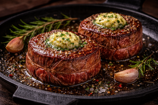 Tournedos zuid Amerikaans (Ossenhaas Biefstuk)