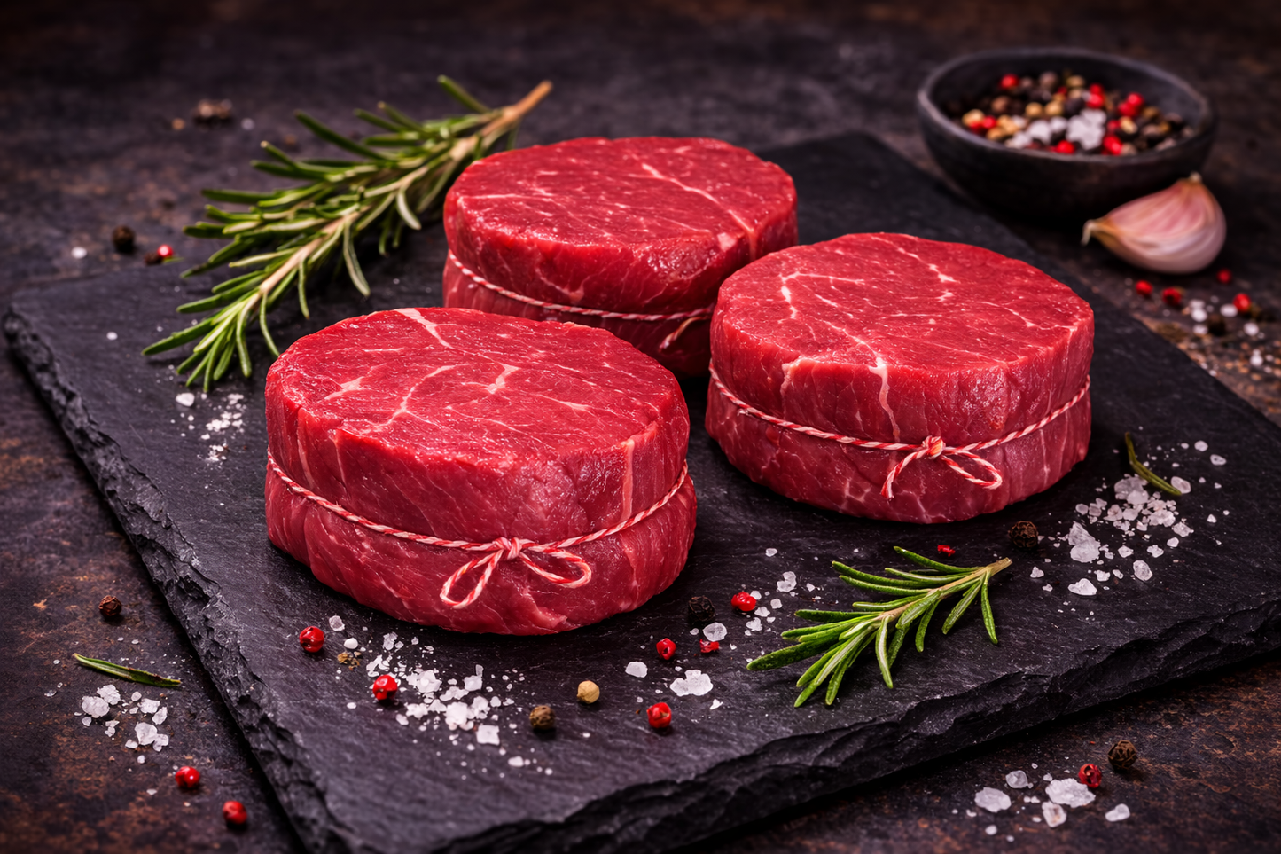 Tournedos zuid Amerikaans (Ossenhaas Biefstuk)