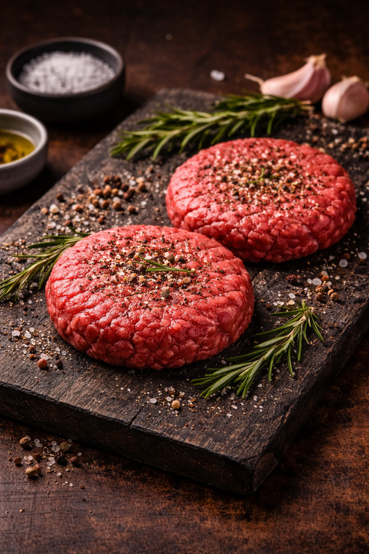 Rundvlees Burgers – 2 x 120g